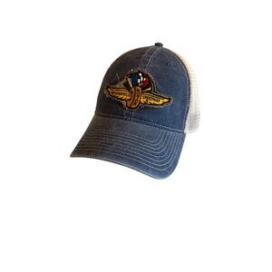 Indianapolis Speedway Trucker Hat Camo Brim Mesh Back Adjustable
